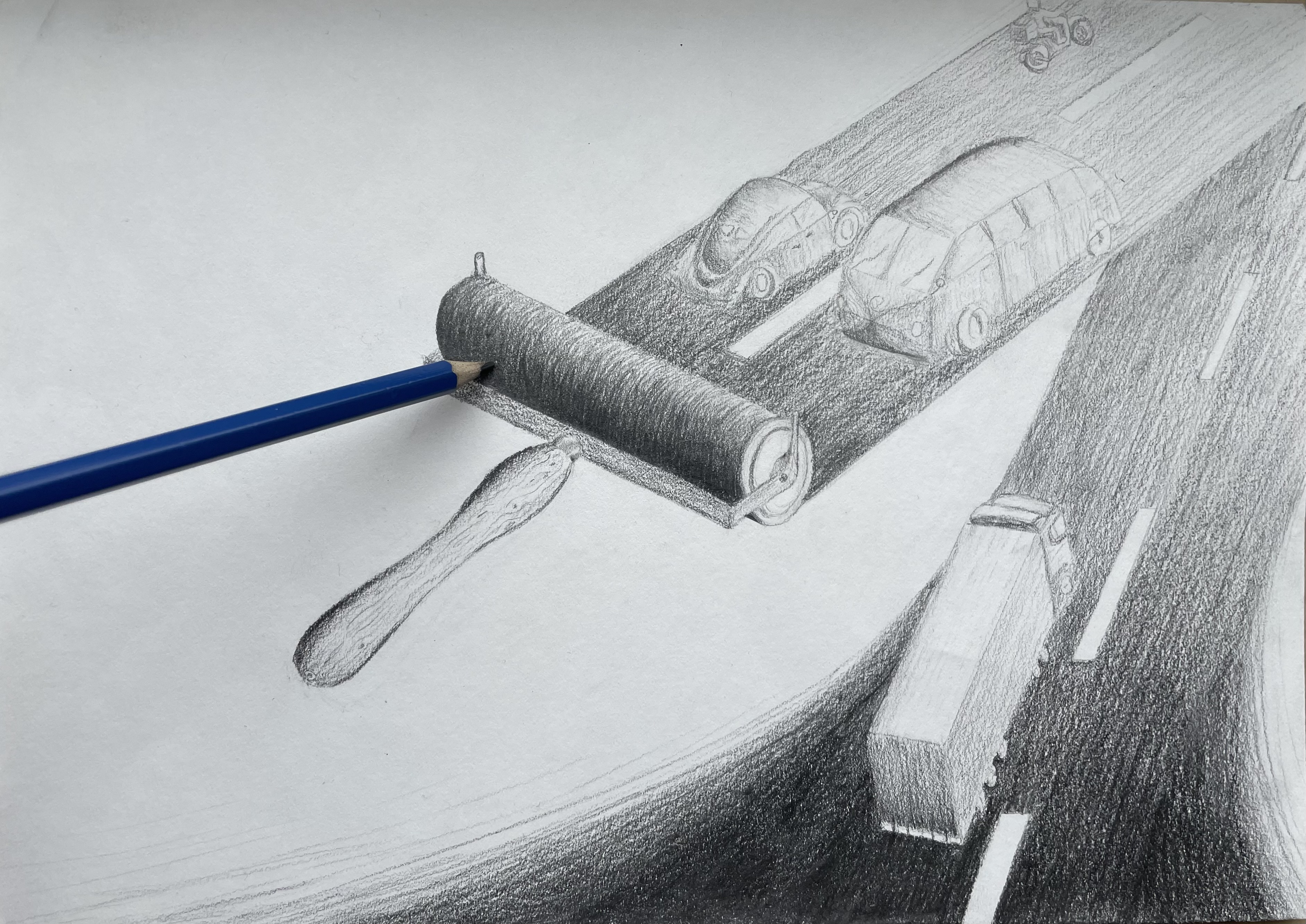 Hier sollte ein Gemälde von einer Sonne sein.